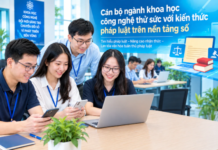 Cán bộ ngành KH&CN thử sức với kiến thức pháp luật trên nền tảng số